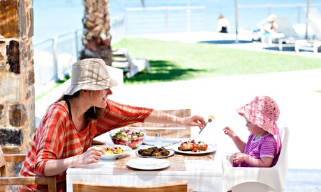 Family fun in the Greek sun
at the Ammos Hotel